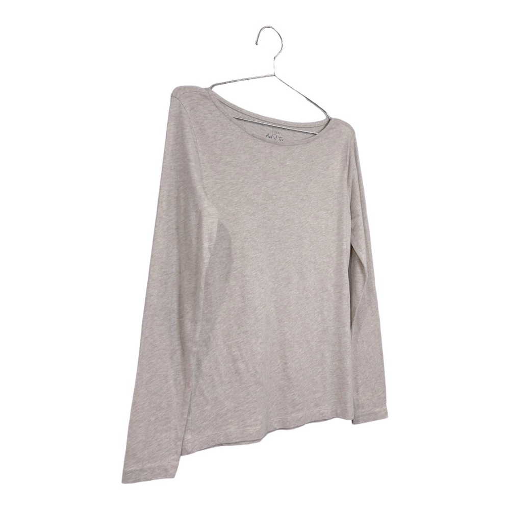NWT J. Crew Artist Tee in Heather Oatmeal, Size XS - Picture 2 of 6